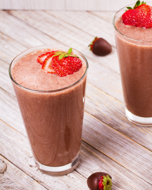 Chocolate Covered Strawberry Smoothie