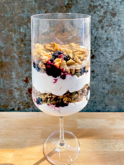 Tahini Yogurt Bowl with Seedy Granola