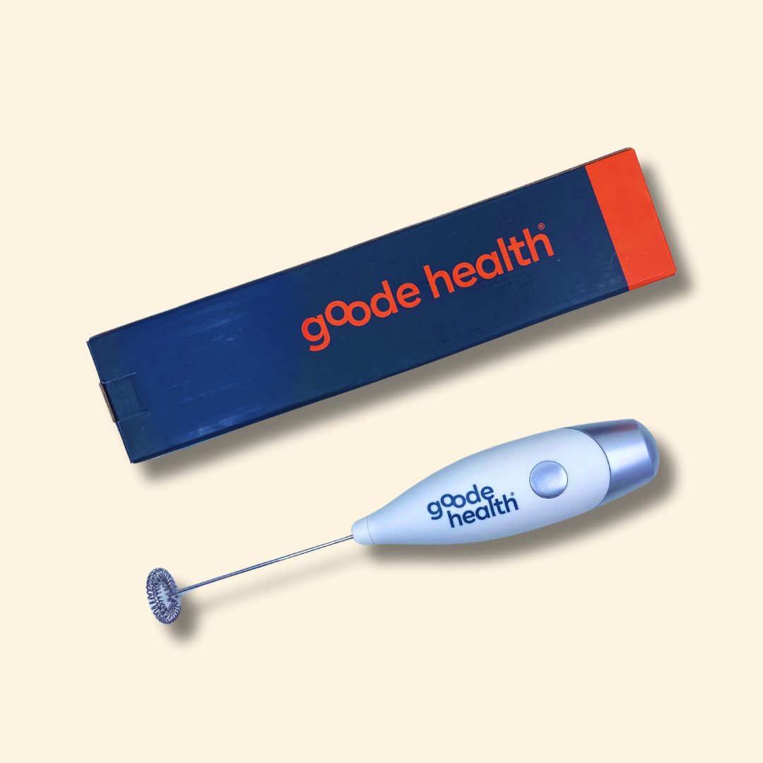goode health mixer, frother