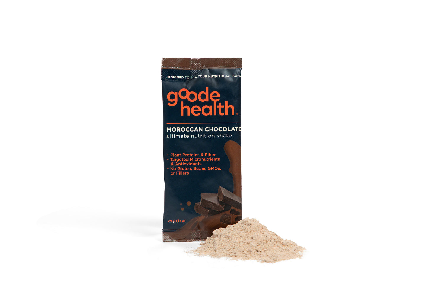 goode health on the go packs, chocolate