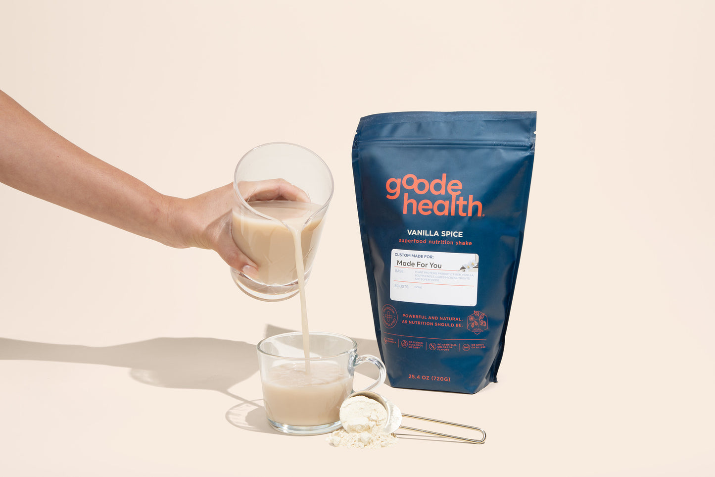 goode health vanilla protein blend